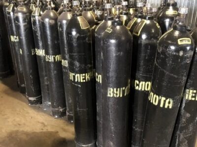 Заправка балонів вуглекислотою. Від 10 л до 10 тон
