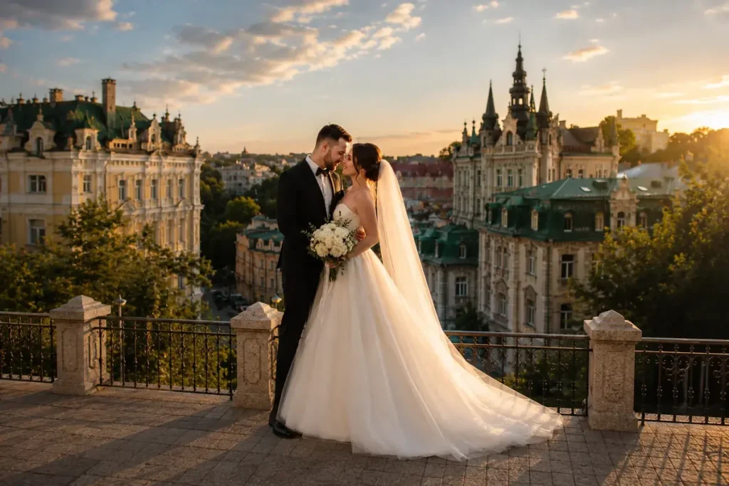 Ідеї для весільної фотосесії Київ