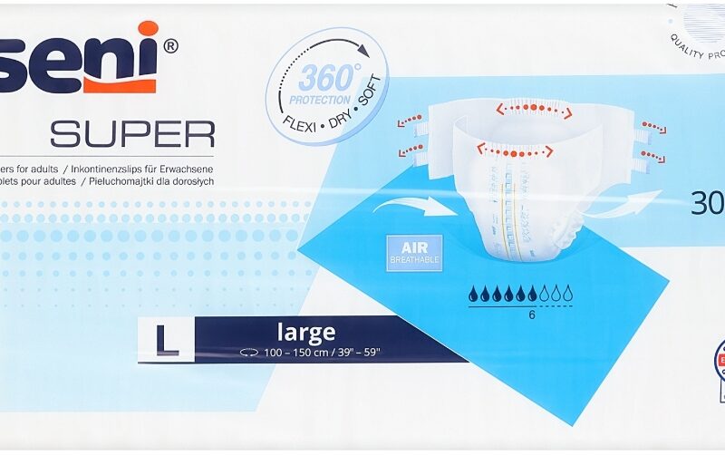 Підгузки для дорослих SUPER SENI LARGE PREMIUM 30 шт. 3 розмір L