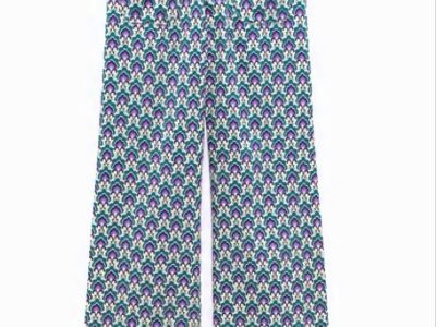 Жіночі брюки з бавовни Zara р.44.