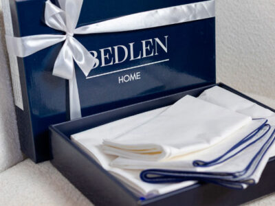 Нова постільна білизна перкаль Premium White від Bedlen