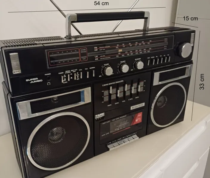 Магнітола Elite Electronic RR5568 Super Jumbo Ghettoblaster (Germany)